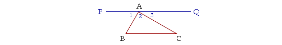 Angles 1 + 2 + 3.