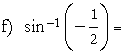minus pi/6