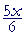 5x-6