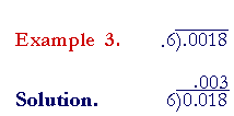 divide decimals