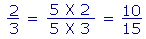 equivalent fractions