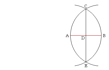 Bisect a straight line