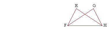 Overlapping triangles