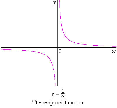Thereciprocal function