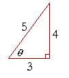 A 3-4-5 triangle