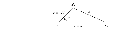 The law of cosines